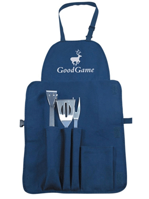 Conjunto de churrasco gourmet 3-em-1