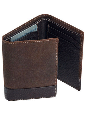 Cuir et daim Wallet