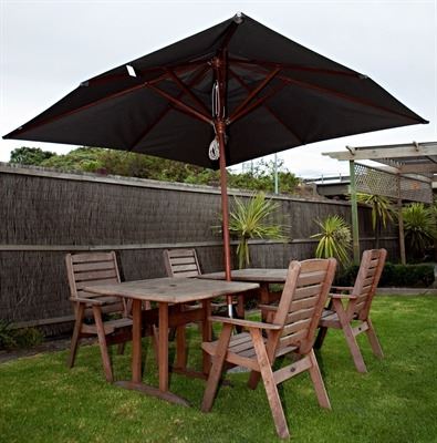 Hardwood Deluxe Umbrella