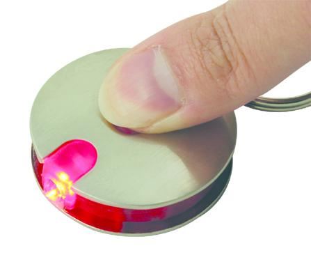 Lumina Round Torch Key Ring