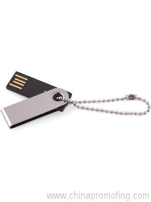 Micro fém SwivelUSB Flash Drive