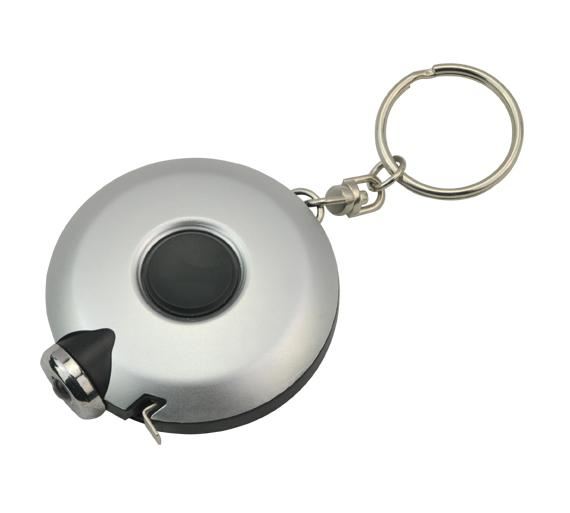 Tape Measure Torch Key Ring