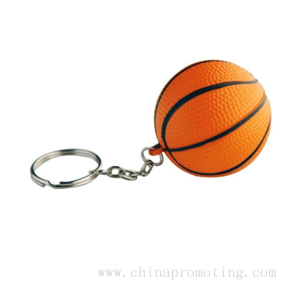 Basketball nøglering