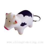 Stress cow key ring images