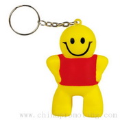 Stress little man key ring images