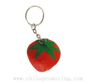 Stress Strawberry key ring images