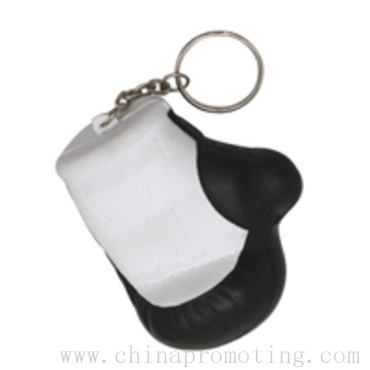 Promotional stress glove key ring