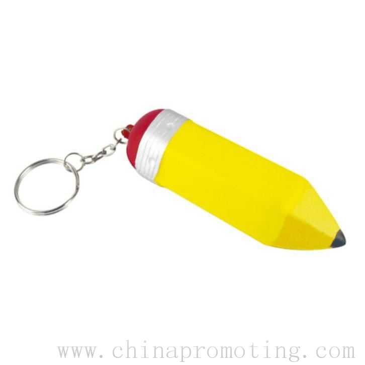 Promotional stress pencil key ring