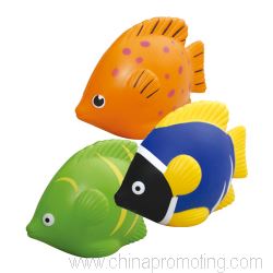 Stres ikan (Orange, hijau, biru)