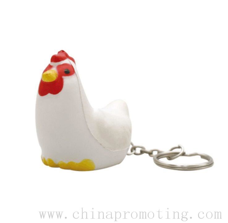 Stress Rooster Key Ring