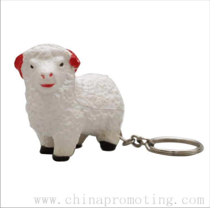 Brelok na klucze owiec stres