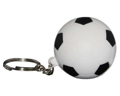 stress soccer ball key ring