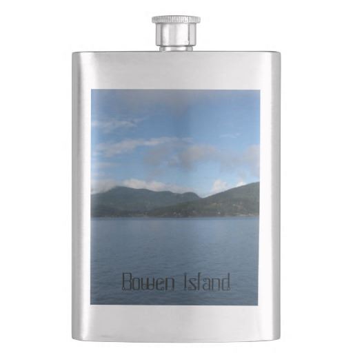 Bowen Island Canada Flask