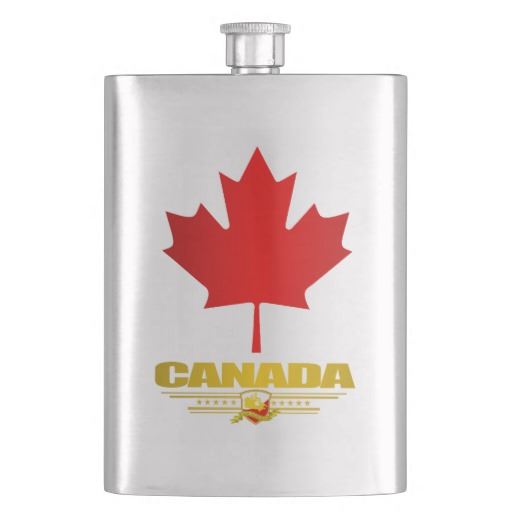 Canada Maple Leaf Hip flasker