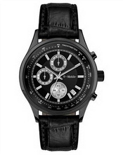 Black Leather Watch images