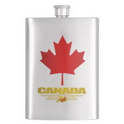 Canada Maple Leaf Hip flasker images