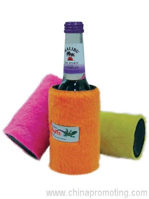 Skinny Stubby Holder  With Fluff