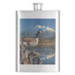 CANADA GOOSE ON THE LAKE FLASK small picture