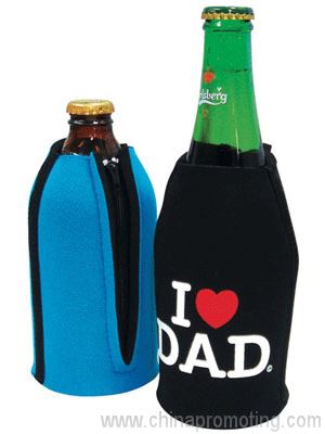 Stubby Holder With Zipper