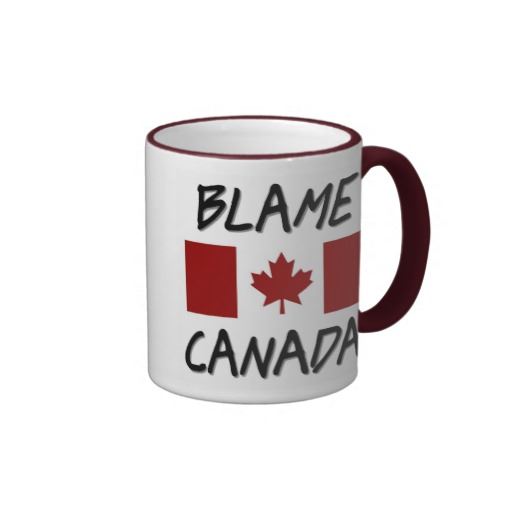 Culpa Canadá taza