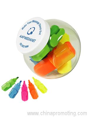 Container Of Highlight Markers
