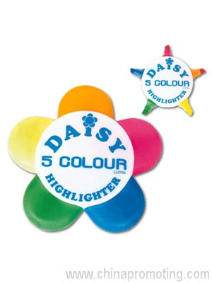 Daisy 5 színes kiemelés Marker