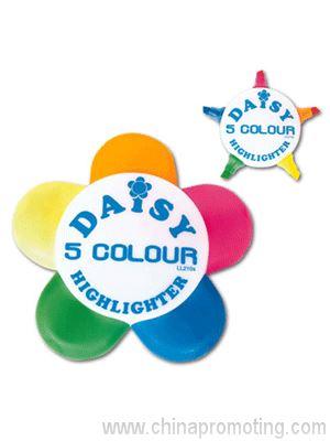 Daisy 5 warna sorot Marker