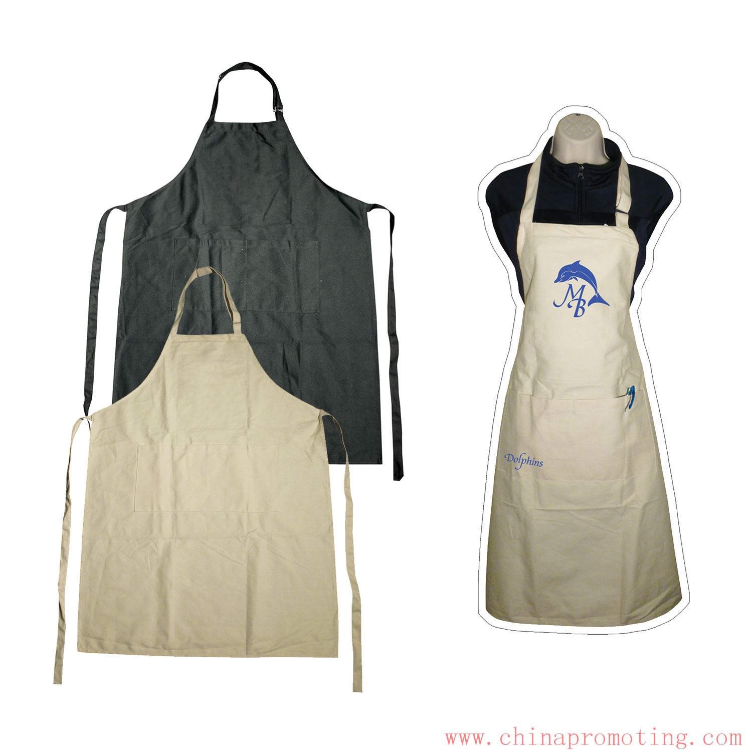 Panjang penuh koki Apron