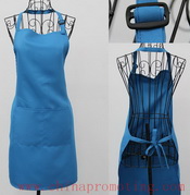 Custom Terylene Cotton Apron with 2 Pockets images