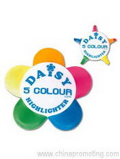 Gänseblümchen 5 Farb-Highlight-Marker images