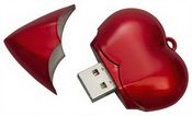 Dispositivo USB en forma de corazón images