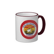 NEW BRUNSWICK, CANADA RINGER COFFEE MUG images