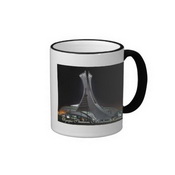 Olympic Stadium Montreal, Canada - Ringer Mug images