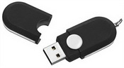 Din material plastic USB Flash Drive images