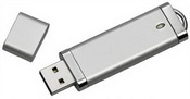 Srebro i Chrome Stick USB images