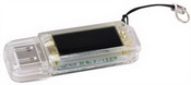 Solar displayen USB tummen sticka images