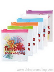 Triangle Shape Paperclips In PVC Zippered Pouch images