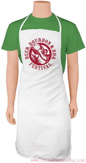 White Butchers Apron images