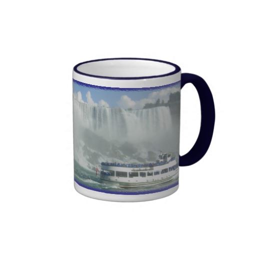 Las Cataratas del Niágara timbre taza de café