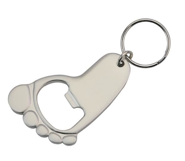 Promotional Foot Bottle Opener Key Ring