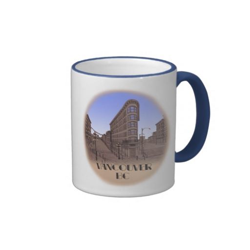 Vancouver BC Canada Coffee Cups Mugs & Glasses