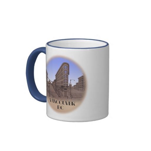 Vancouver BC Canada Coffee Cups Mugs & Glasses