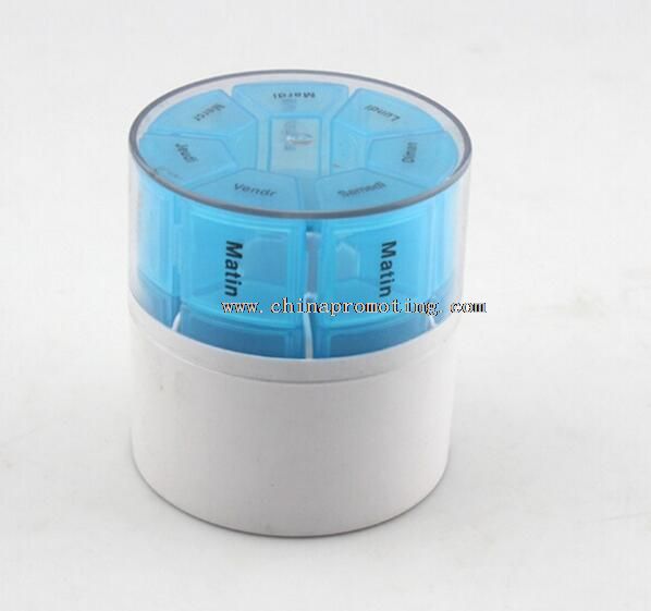 21 components pill box