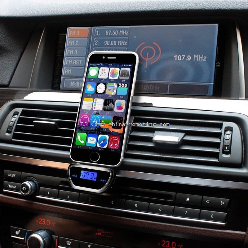 3.5 FM transmitter with hands-free calls