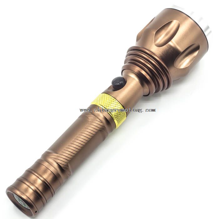 3.7v rechargeable led flashlight