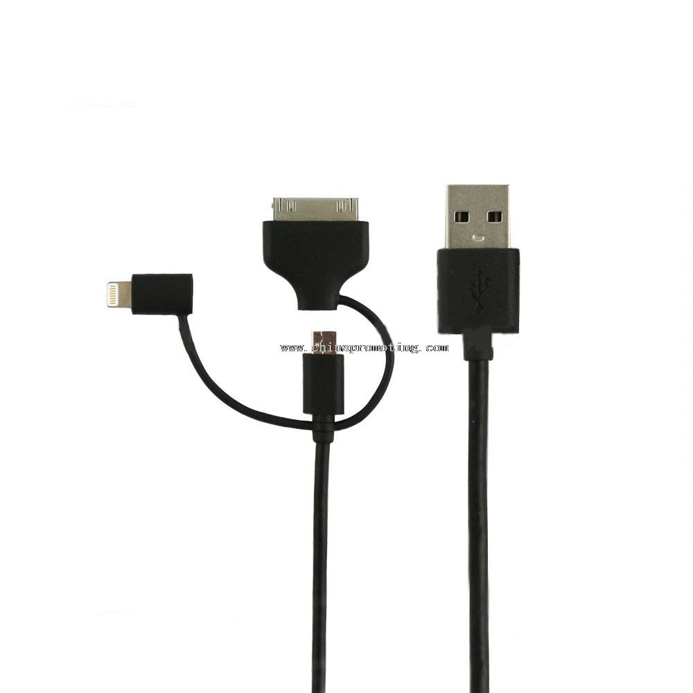 Câble USB 3 in 1