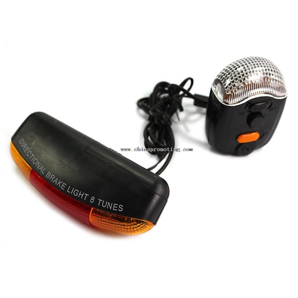 3 In1 Bike Bicycle 7 LED Turn Tail Signal Brake Light