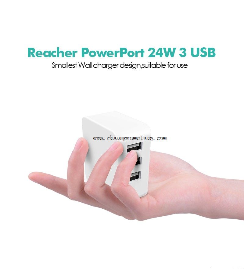 3USB multiport wall charger