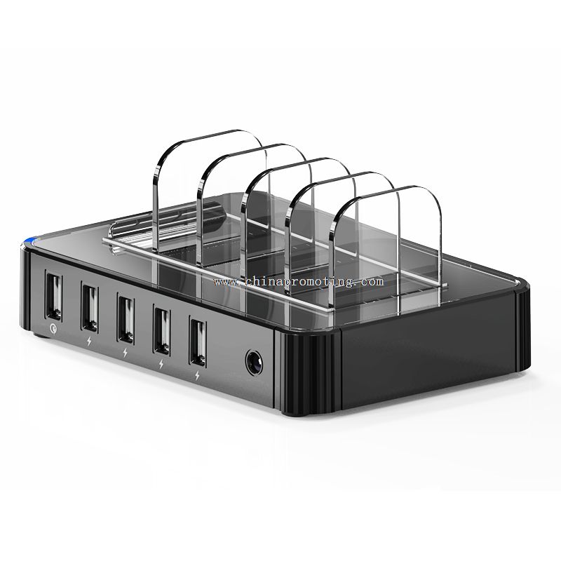 5 port QC 3.0 töltő