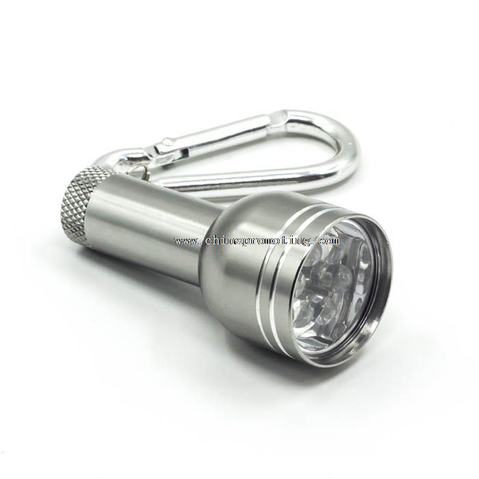 6 led advertising gift key chain flashlight
